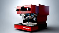 La Marzocco - Linea Mini - Espresso Coffee Maker PBR 3D model