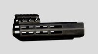 Midwest Industries 6-5 inch M-LOK MPX Handguard