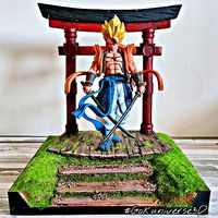 Gogeta shogun - samurai - Dragon Ball Z | 3D
