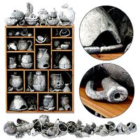 Dishes clay splinter old n3