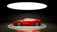 Car Exposition - Showroom Render Scene