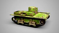 Modern vehicle reconnaissance tank