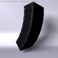 Line array 3D Model
