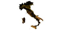 Italy 3D relief C4D OBJ STL
