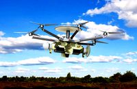 Of reconnaissance drone Dziga