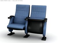 Cinema Chair 3D Model