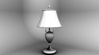 LOW-POLY PBR TABLE LAMP 03
