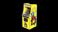 Retro Pac Man Arcade Machine 8K and 4K Textures