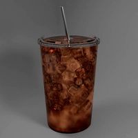 Iced Coffee 1 - 3D Model