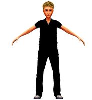 Cartoon High Poly Subdivision Avatar 013