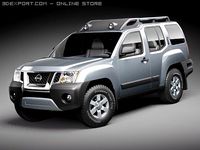 Nissan Xterra 2009 3D Model