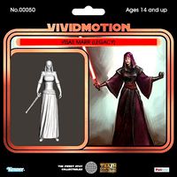 Visas Marr Star Wars custom action figure Kenner 100mm | 3D