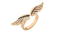 Marvel Falcon Flying Wings High Jewelry Cocktail Ring 3dm stl  | 3D