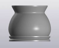 Barrel planter | 3D