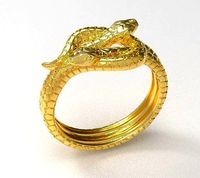 Double snake ring | 3D