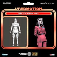Ysanne Isard Star War custom action figure Kenner 100mm | 3D