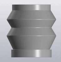 Scandinavian style planter | 3D