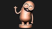 Minion with base | 3D