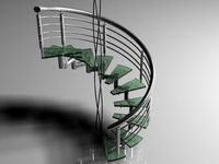 Stair 3D Model