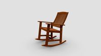 KEMIE Solid Wood Rocking Chair XL18159