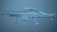 Download free SCAR H 3D Model