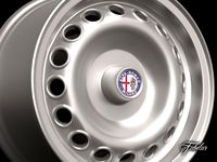 Alfa Romeo Giulia rim 3D Model
