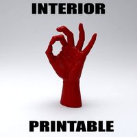 HandOKprintable 3D Model