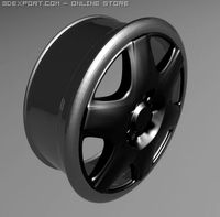 Honda Alloy 3D Model