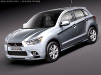 Mitsubishi Outlander sport RVR ASX 3D Model