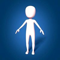 Cartoon Stickman
