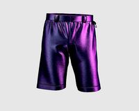 Metaverse-Zipper Pocket Short