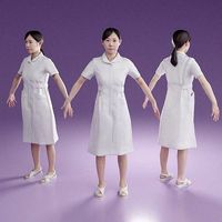 Animated 3D-Nurse 164MariA06