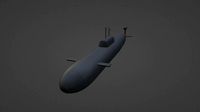 Akula Class Submarine Russian Submarine 1986