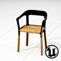 Magis Steelwood Chair UE4