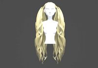 Blond Wavy Hairstyle