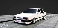 Dogan Slx Low Poly Car