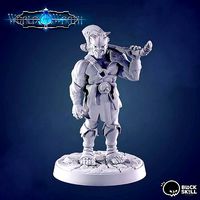 Krusk P1 - Halforc Barbarian Axe | 3D