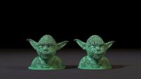 Yoda voronoi 2 | 3D