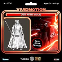 Darth Nihilus Star Wars custom action figure Kenner 100mm | 3D