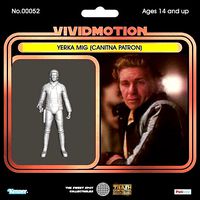 Yerka Mig Star Wars custom action figure Kenner 100mm | 3D