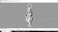 krishna pendant | 3D
