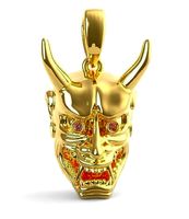 Japanse satan demon pendant | 3D