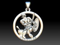 Oxaguian Pendant | 3D
