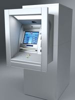 ATM machine Wincor Nixdorf 3D Model