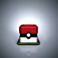 Pokebola Pot Flower- Pokemon | 3D