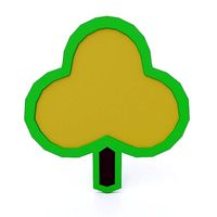Toon tree 3d model