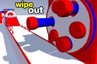 3D Wipe Out Infinite Runner - Level Based