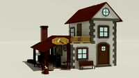 Low poly forge pbr game ready Free low-poly