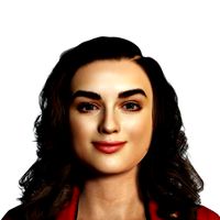 Joey King 3D Rigged model ready for animation