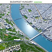 Budapest Hungary Downtown 10km